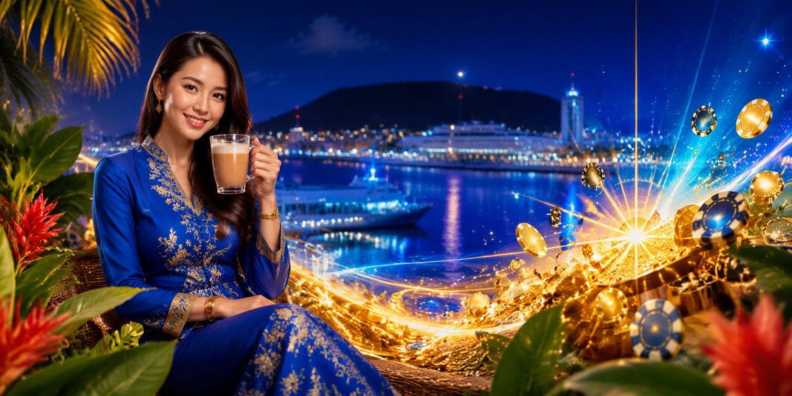 Pengguna Malaysia menggunakan aplikasi kasino gt20 dengan pakaian tradisional baju kurung